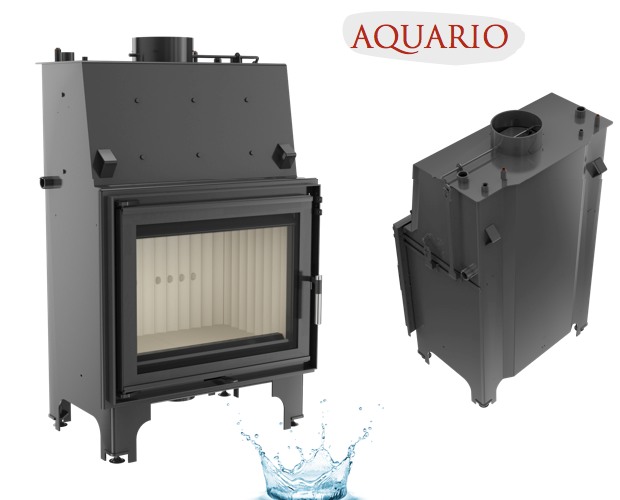 Vesikierto Aquario 14 kW takkasydän - Sulje napsauttamalla kuva