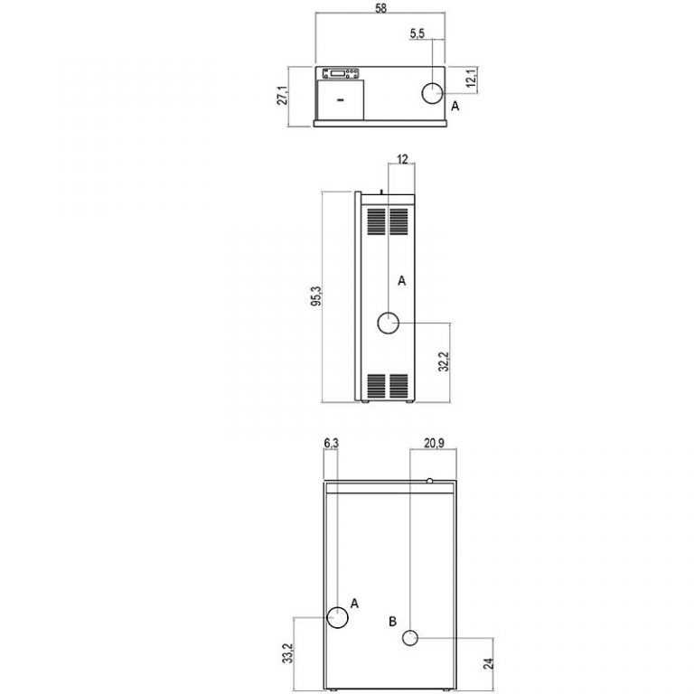 (image for) Pellet stove Spirit 4,9 kw