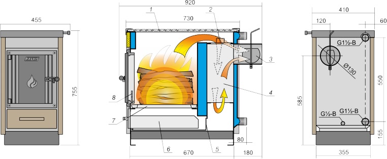 (image for) Boiler cooker K4С